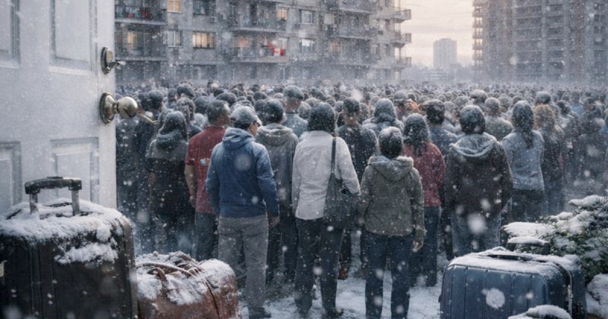 Bottlenecking building permits: the population squeeze